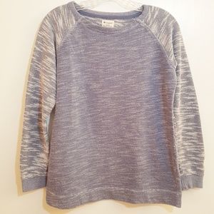 Champion Blue & White Heathered Sweatshirt